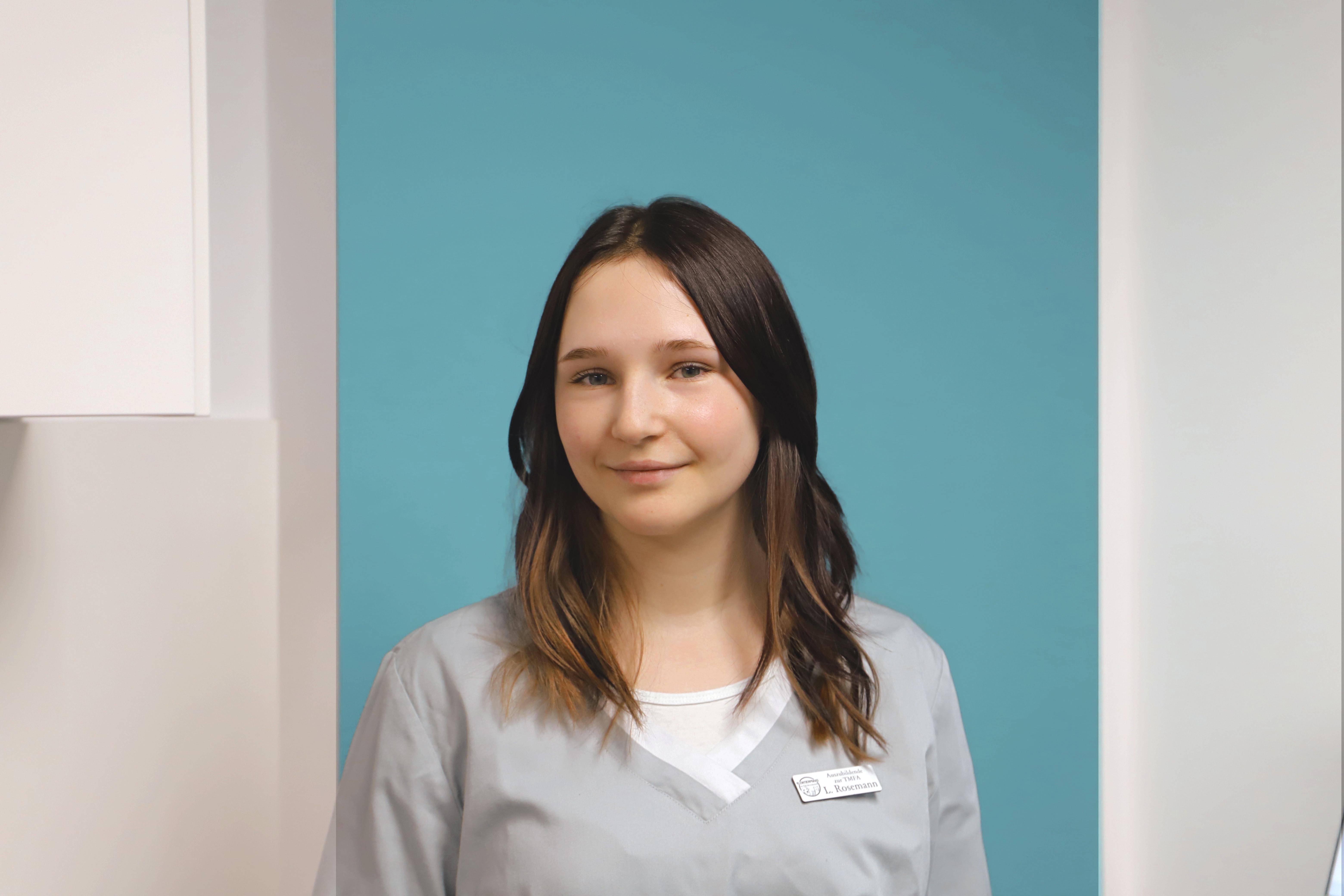 Leticia Rosemann, Auszubildende zur Tiermedizinischen Fachangestellten